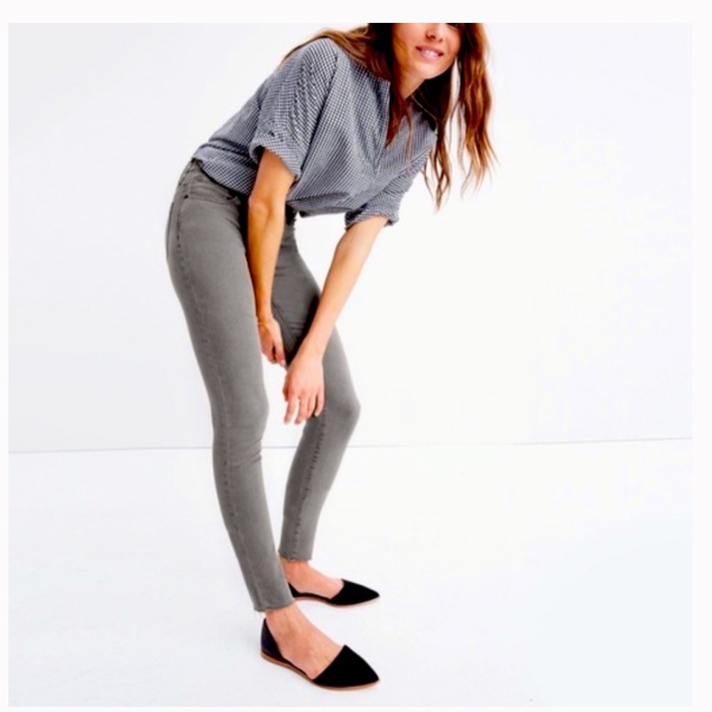 Madewell Gray Jeans Classic Denim Style